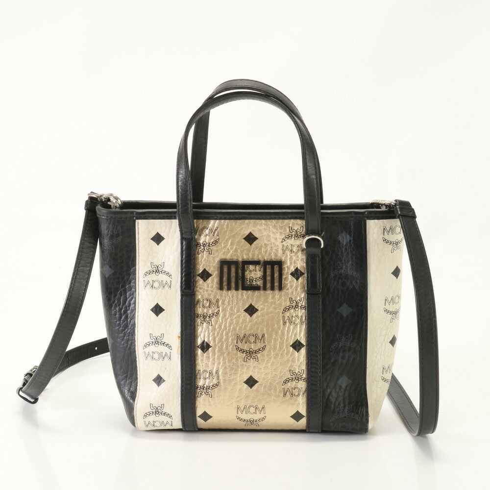 MCM Visetos 2way Shoulder Bag